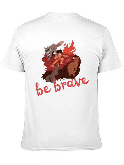 Be Brave Graphic Tee - Adventure T-Shirt
