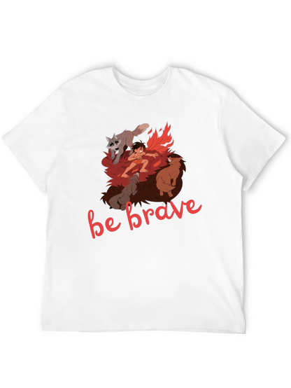 Be Brave Graphic Tee - Adventure T-Shirt