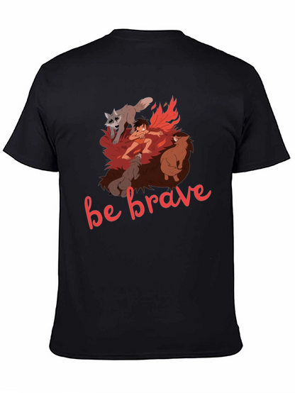Be Brave Graphic Tee - Adventure T-Shirt
