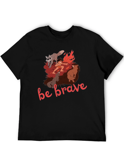 Be Brave Graphic Tee - Adventure T-Shirt