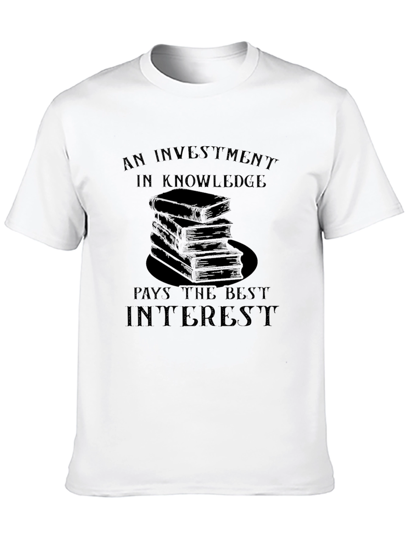 Knowledge Investment Graphic T-Shirt