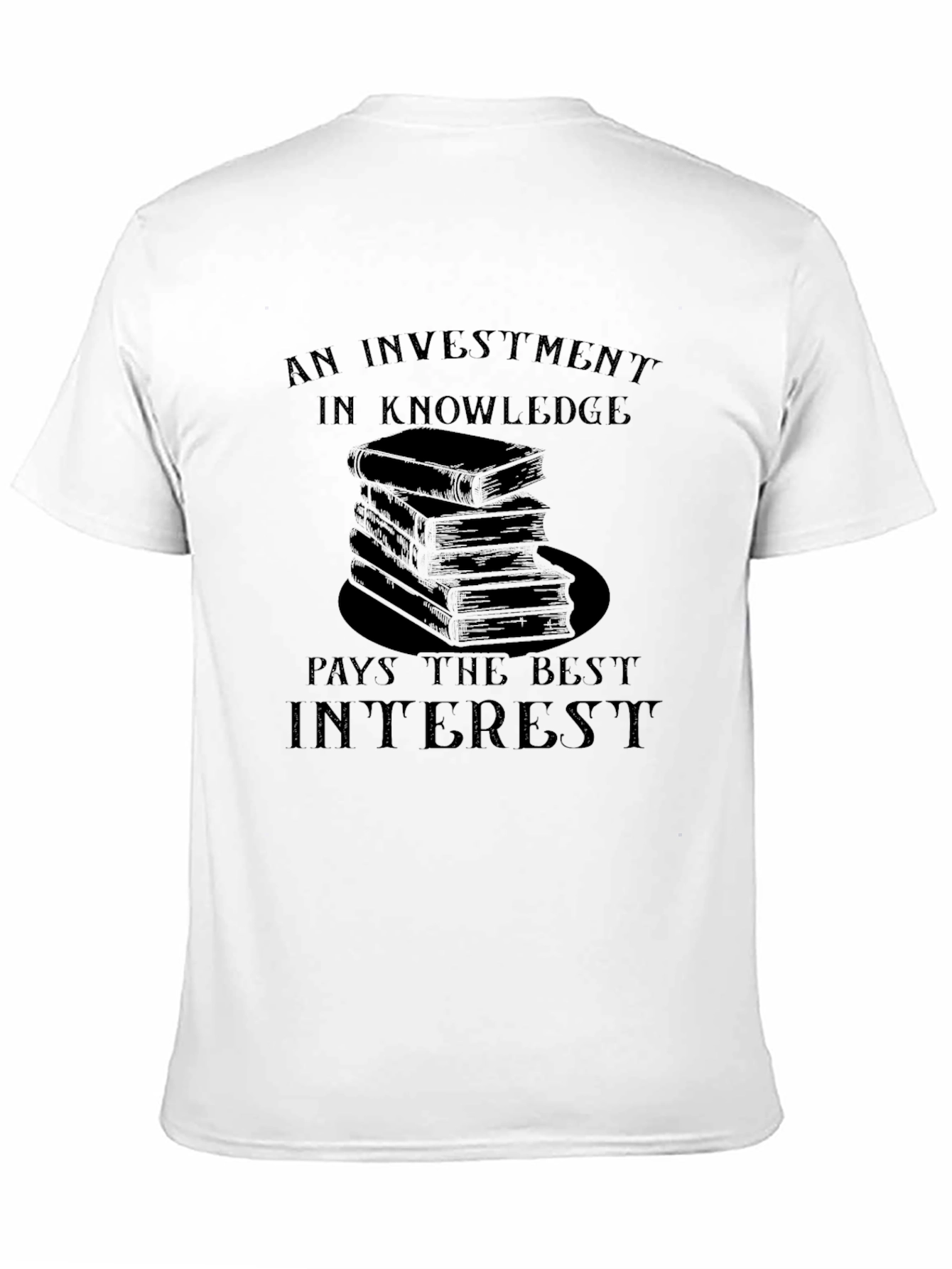 Knowledge Investment Graphic T-Shirt