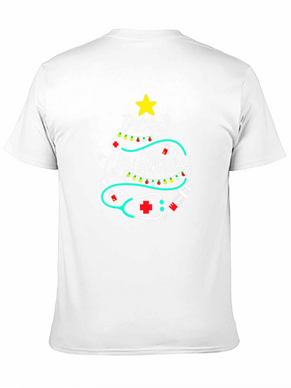 Merry Christmas Nurse T-Shirt Holiday Tee