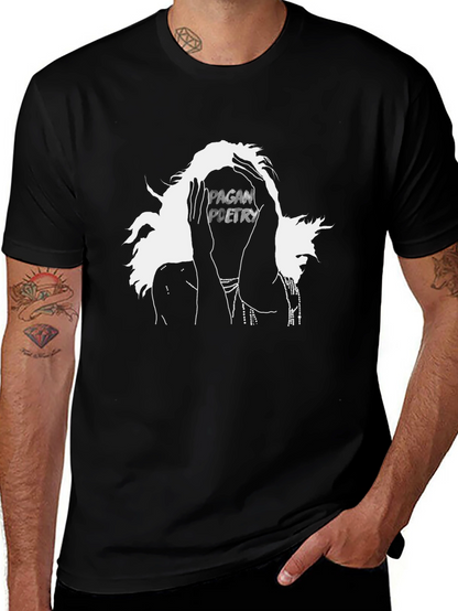 Pagan Poetry Graphic Tee - Black Cotton T-Shirt