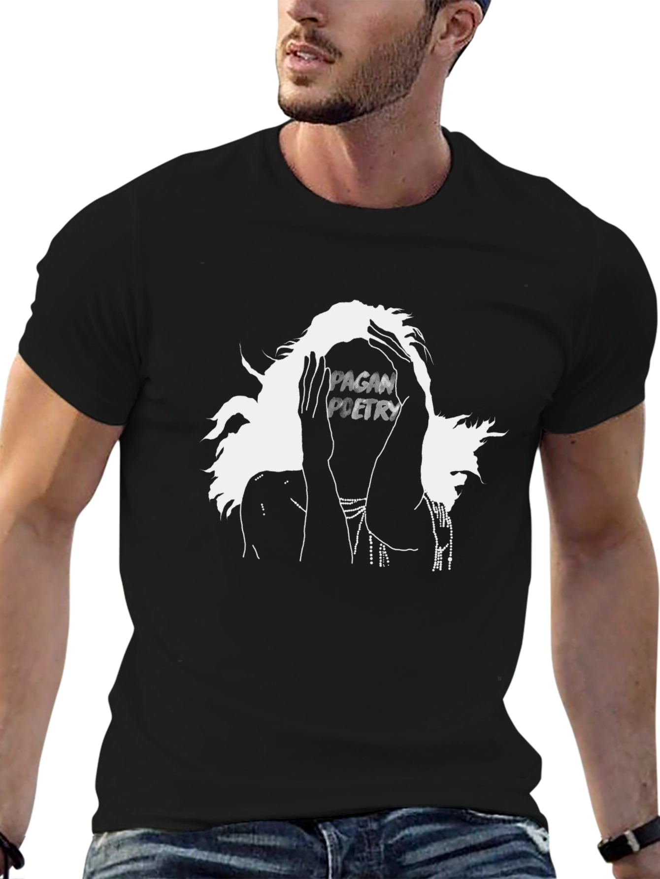 Pagan Poetry Graphic Tee - Black Cotton T-Shirt
