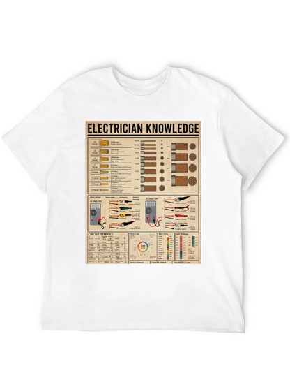 Electrician Knowledge Graphic T-Shirt