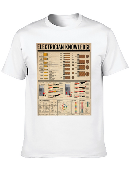 Electrician Knowledge Graphic T-Shirt