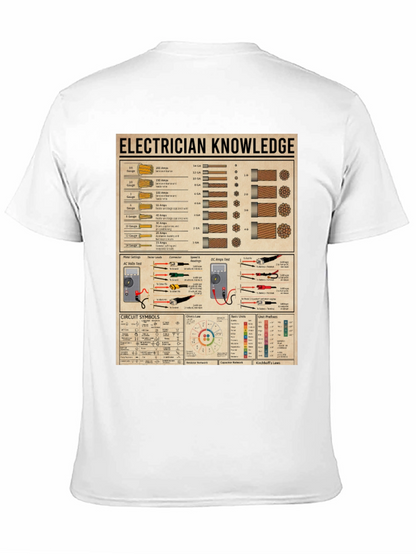 Electrician Knowledge Graphic T-Shirt