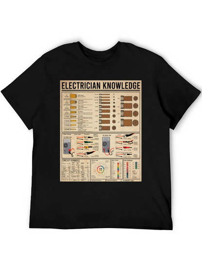 Electrician Knowledge Graphic T-Shirt