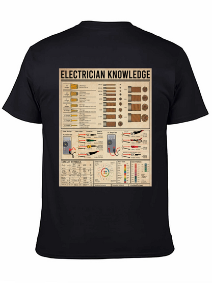 Electrician Knowledge Graphic T-Shirt