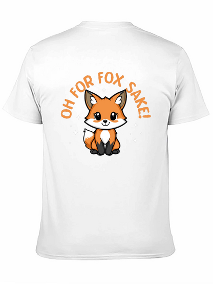 Oh For Fox Sake! T-Shirt Cute Graphic Tee