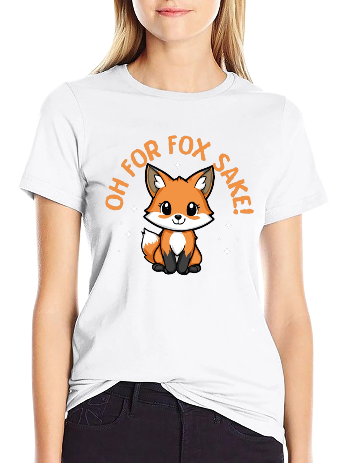 Oh For Fox Sake! T-Shirt Cute Graphic Tee