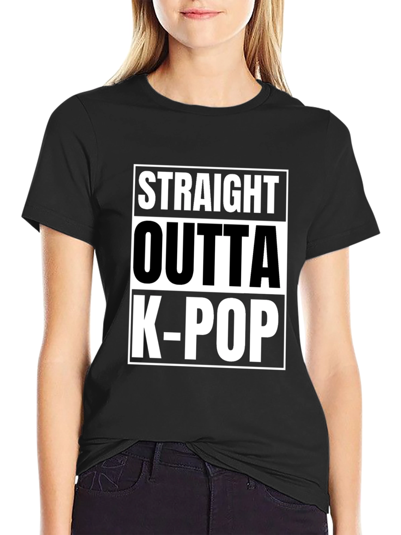 Straight Outta K-Pop T-Shirt