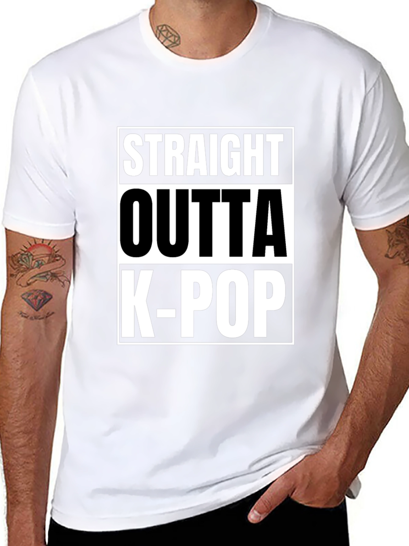 Straight Outta K-Pop T-Shirt