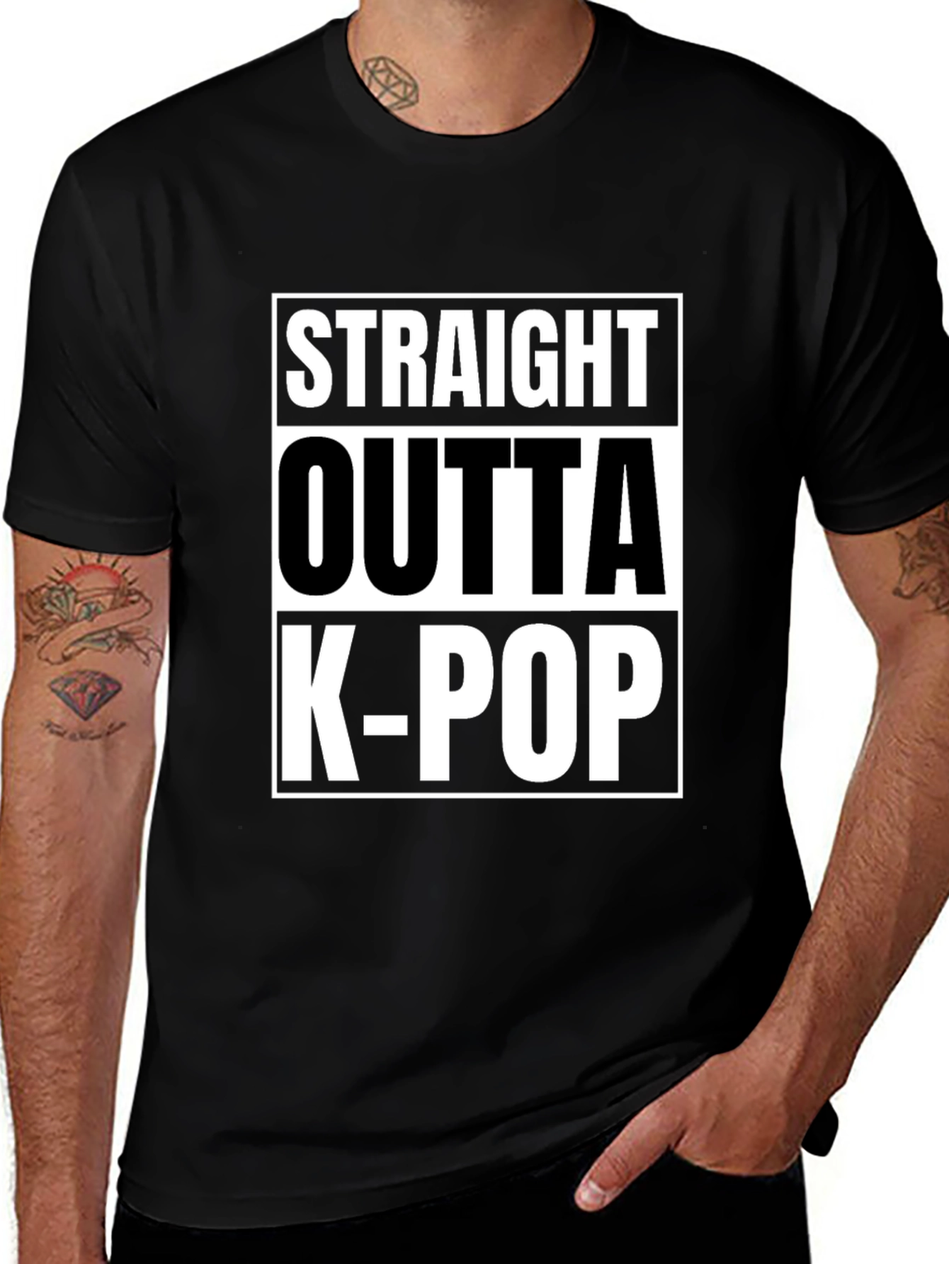 Straight Outta K-Pop T-Shirt