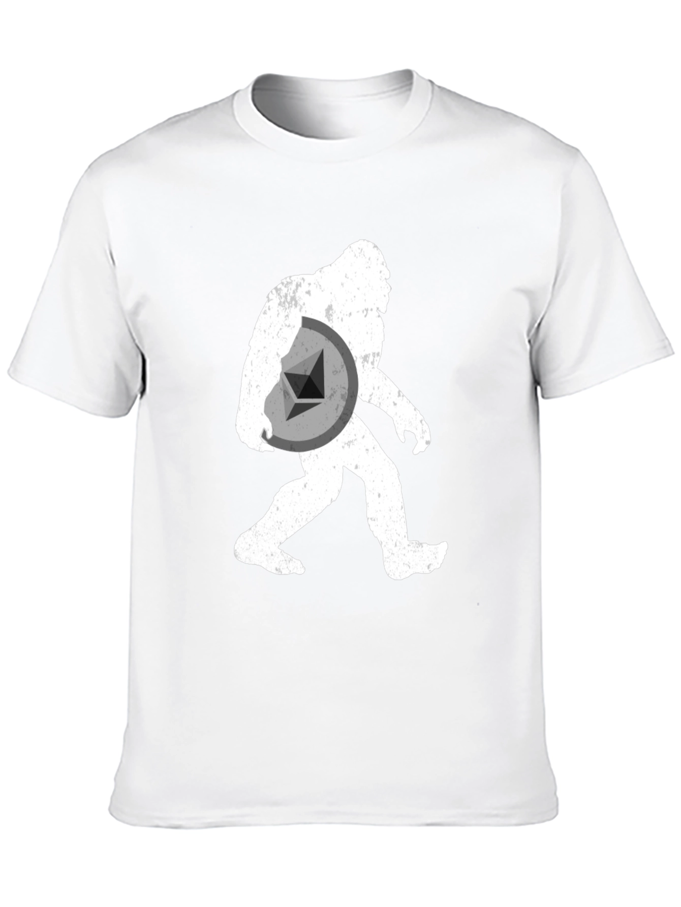 Sasquatch Ethereum Crypto T-Shirt - Black
