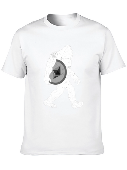 Sasquatch Ethereum Crypto T-Shirt - Black