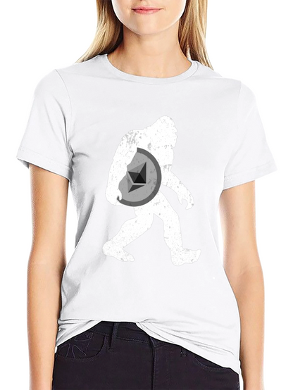Sasquatch Ethereum Crypto T-Shirt - Black