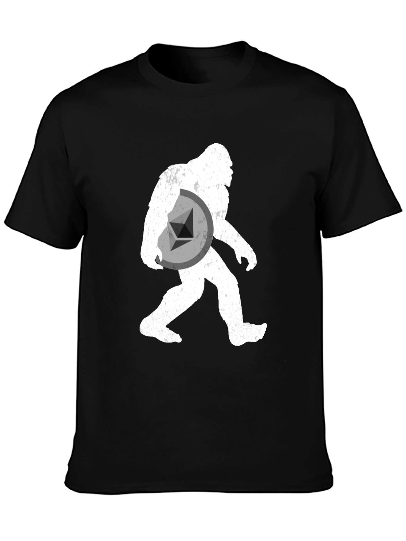 Sasquatch Ethereum Crypto T-Shirt - Black