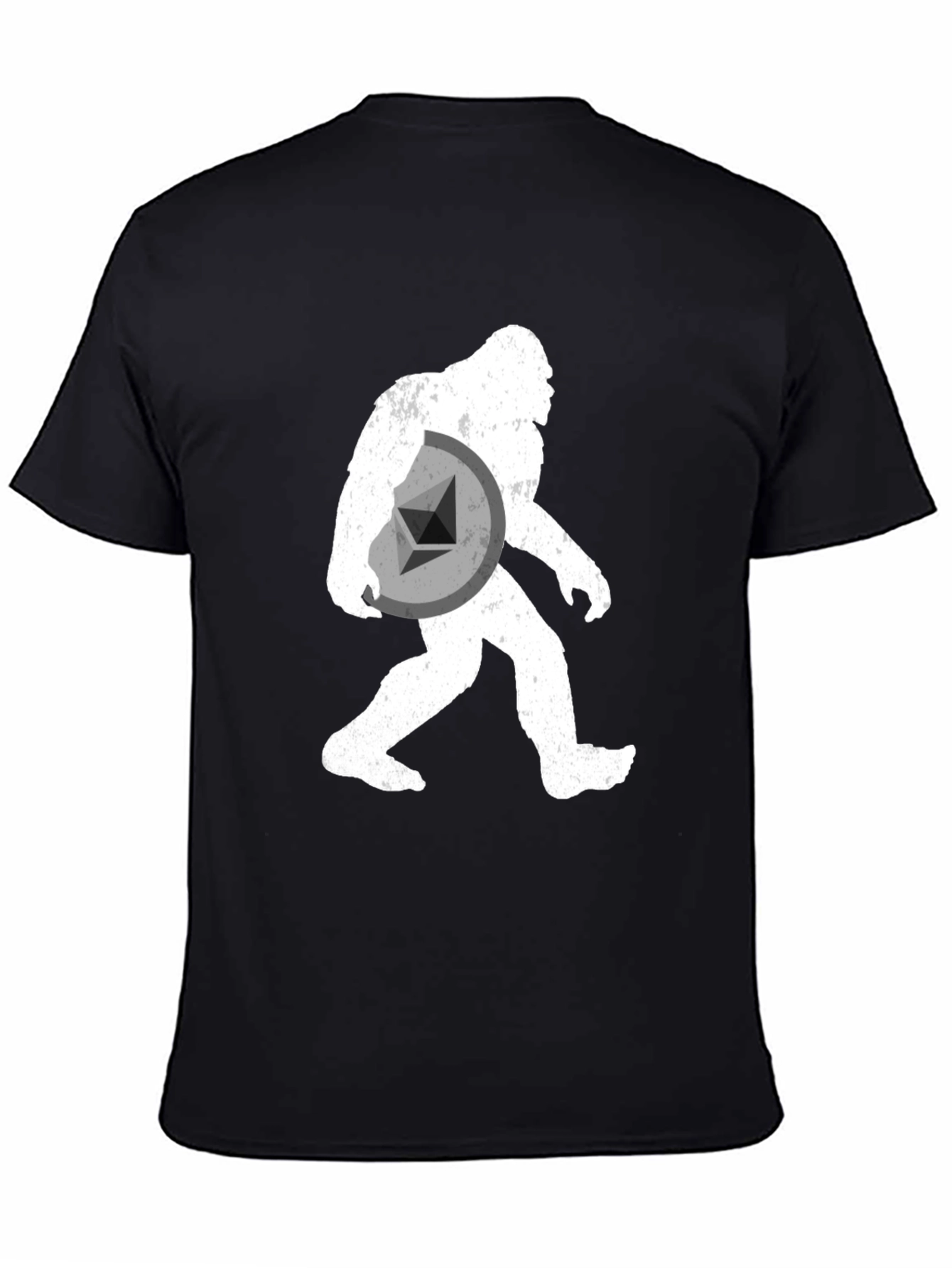 Sasquatch Ethereum Crypto T-Shirt - Black