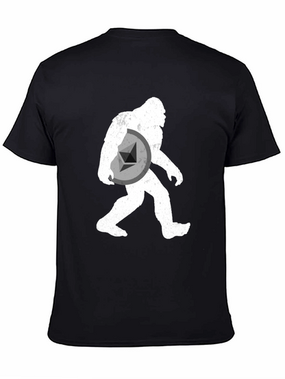 Sasquatch Ethereum Crypto T-Shirt - Black