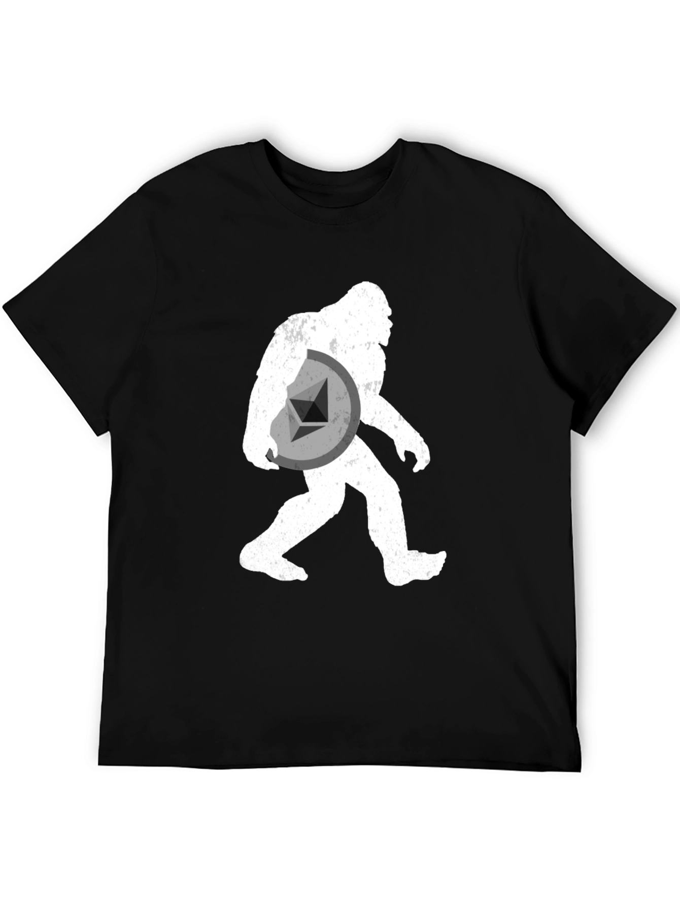 Sasquatch Ethereum Crypto T-Shirt - Black