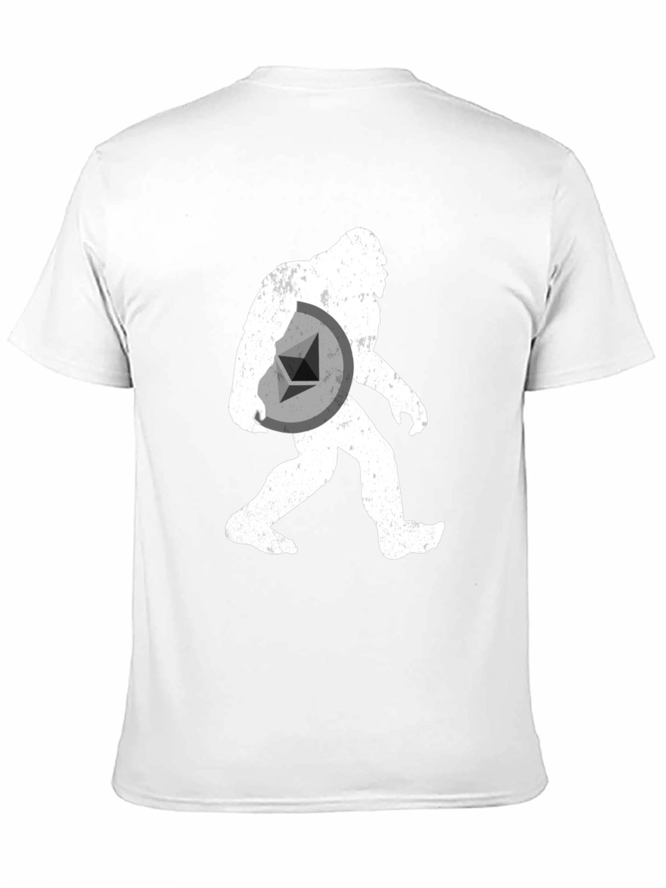 Sasquatch Ethereum Crypto T-Shirt - Black
