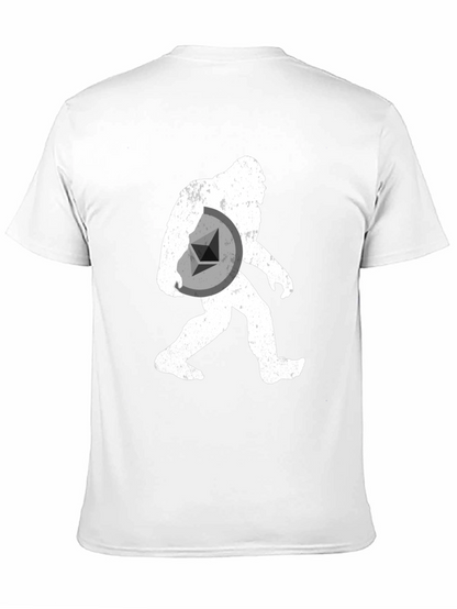 Sasquatch Ethereum Crypto T-Shirt - Black
