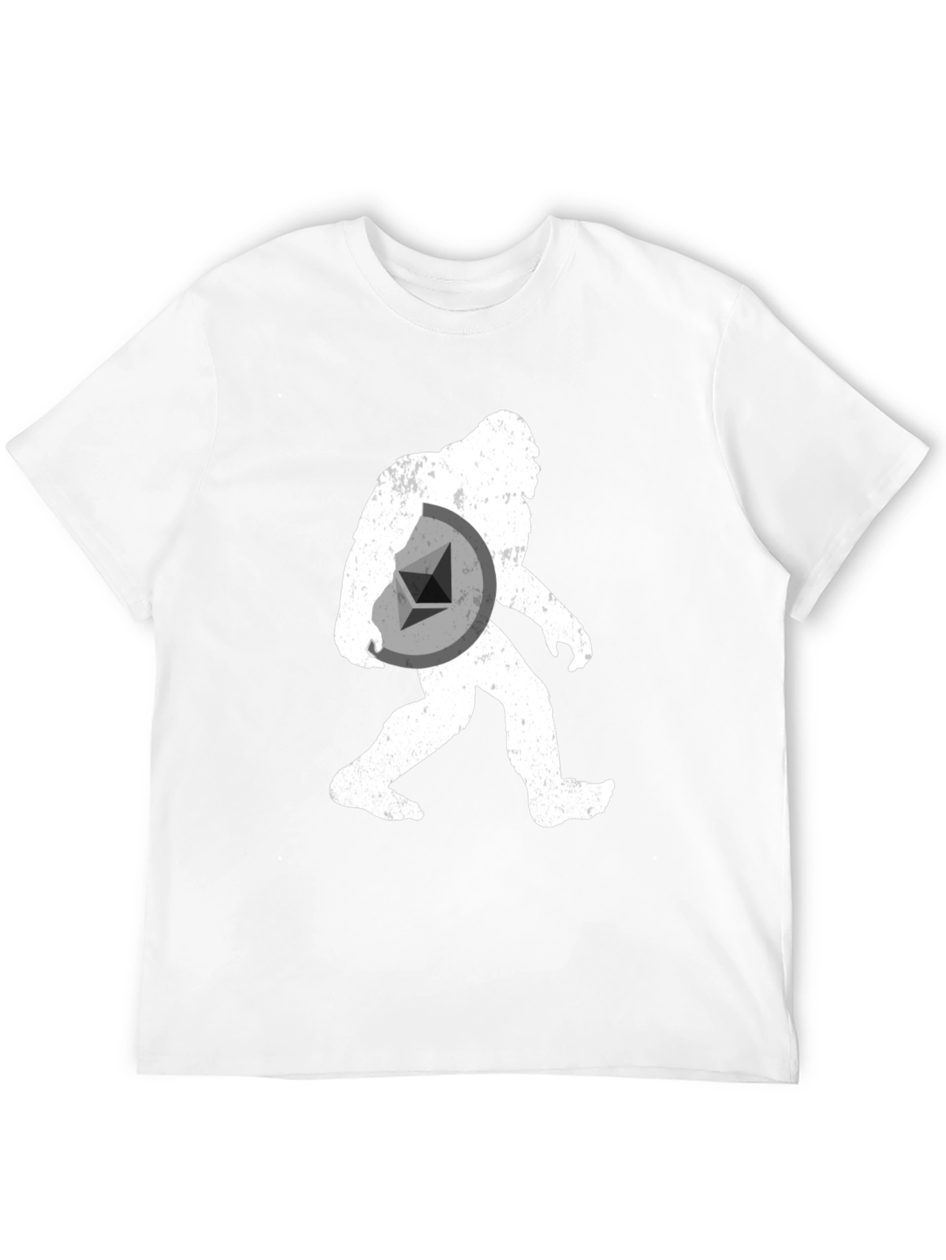 Sasquatch Ethereum Crypto T-Shirt - Black