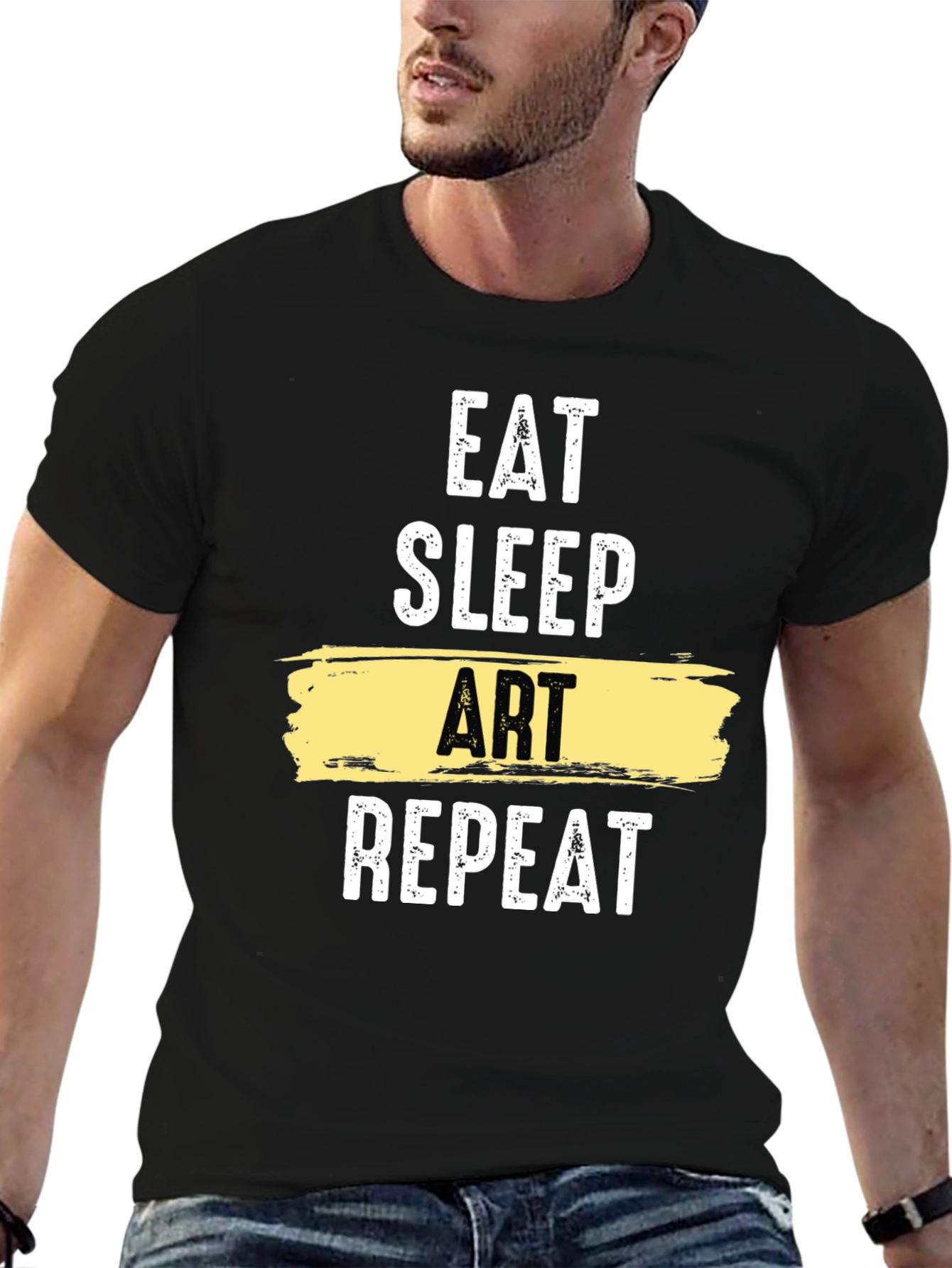Eat Sleep Art Repeat T-Shirt
