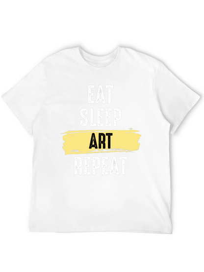 Eat Sleep Art Repeat T-Shirt