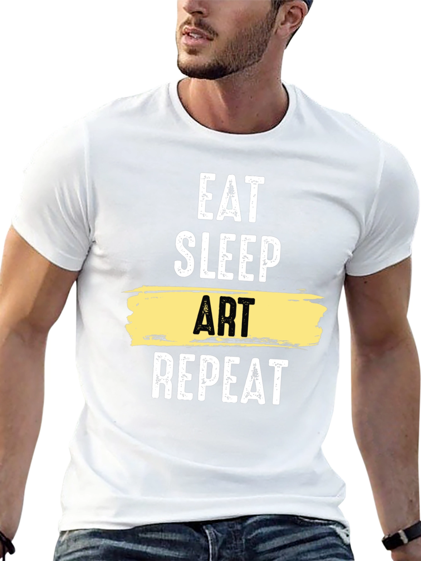 Eat Sleep Art Repeat T-Shirt