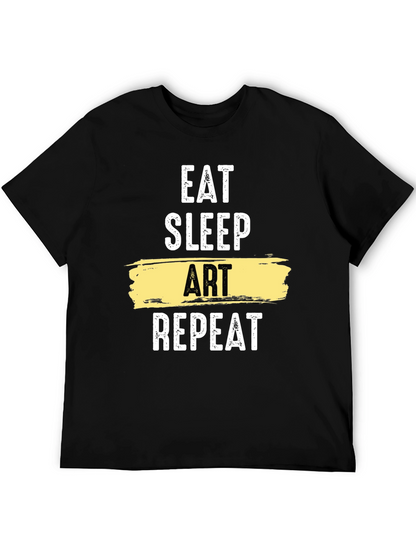 Eat Sleep Art Repeat T-Shirt