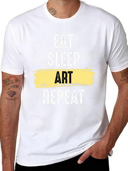 Eat Sleep Art Repeat T-Shirt