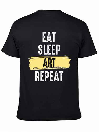 Eat Sleep Art Repeat T-Shirt