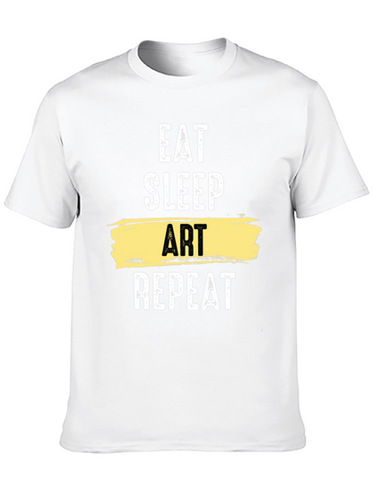 Eat Sleep Art Repeat T-Shirt