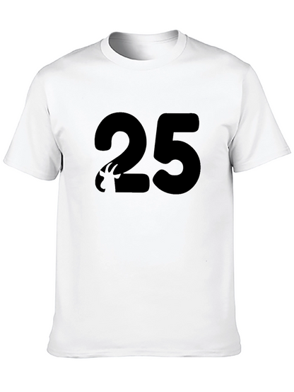 Black GOAT 25 Graphic Tee
