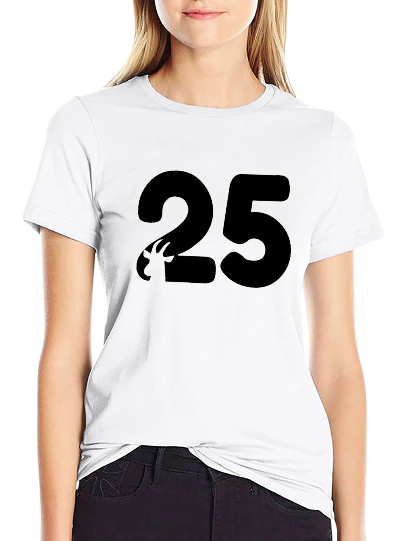 Black GOAT 25 Graphic Tee