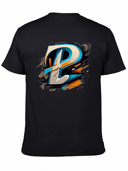 Abstract Graphic Tee - Modern Art Design