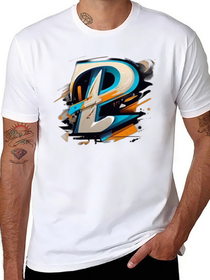 Abstract Graphic Tee - Modern Art Design