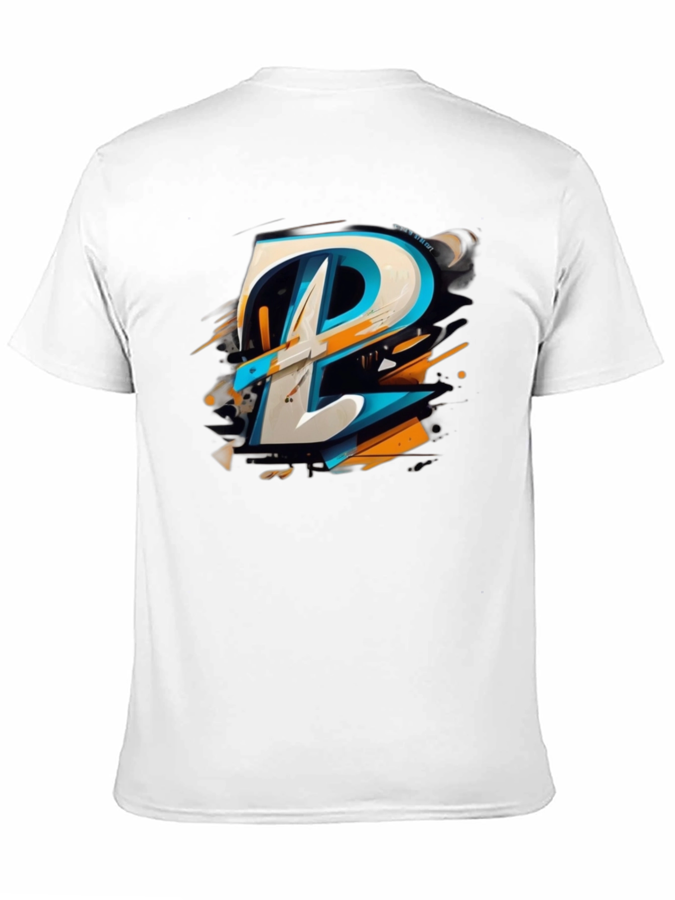 Abstract Graphic Tee - Modern Art Design
