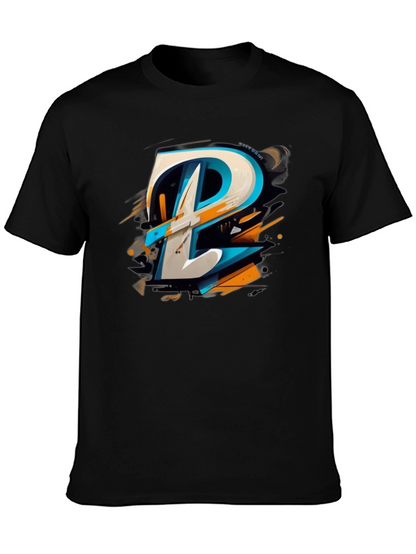 Abstract Graphic Tee - Modern Art Design