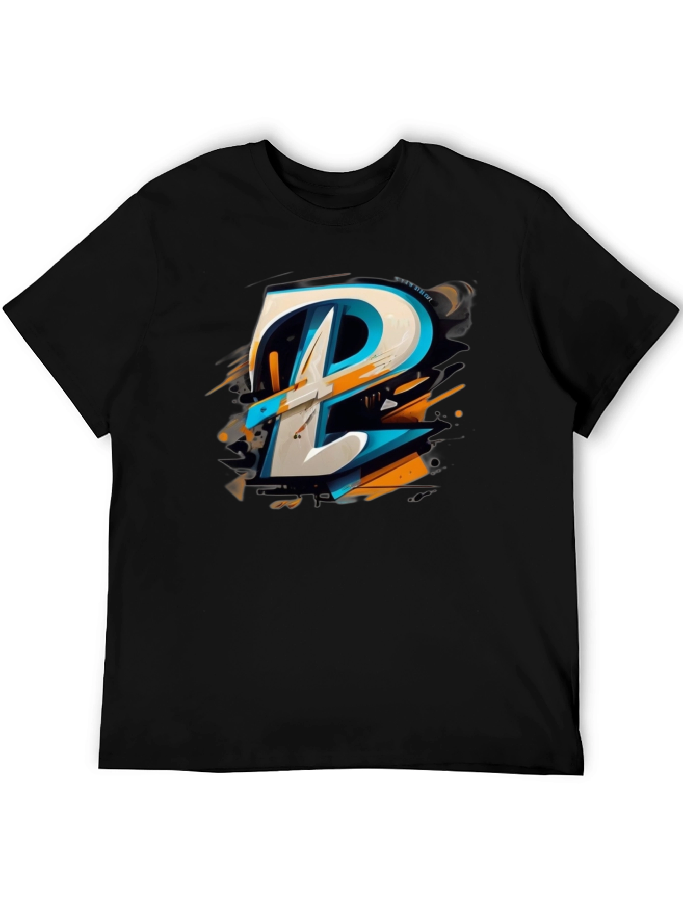 Abstract Graphic Tee - Modern Art Design