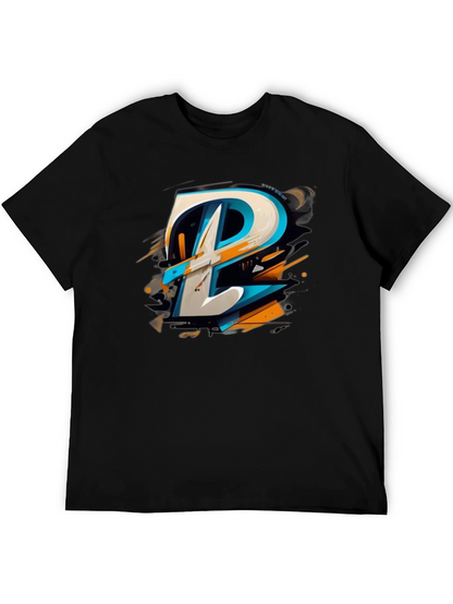 Abstract Graphic Tee - Modern Art Design