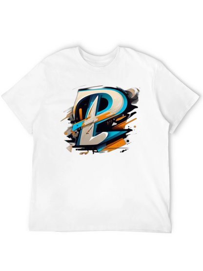 Abstract Graphic Tee - Modern Art Design