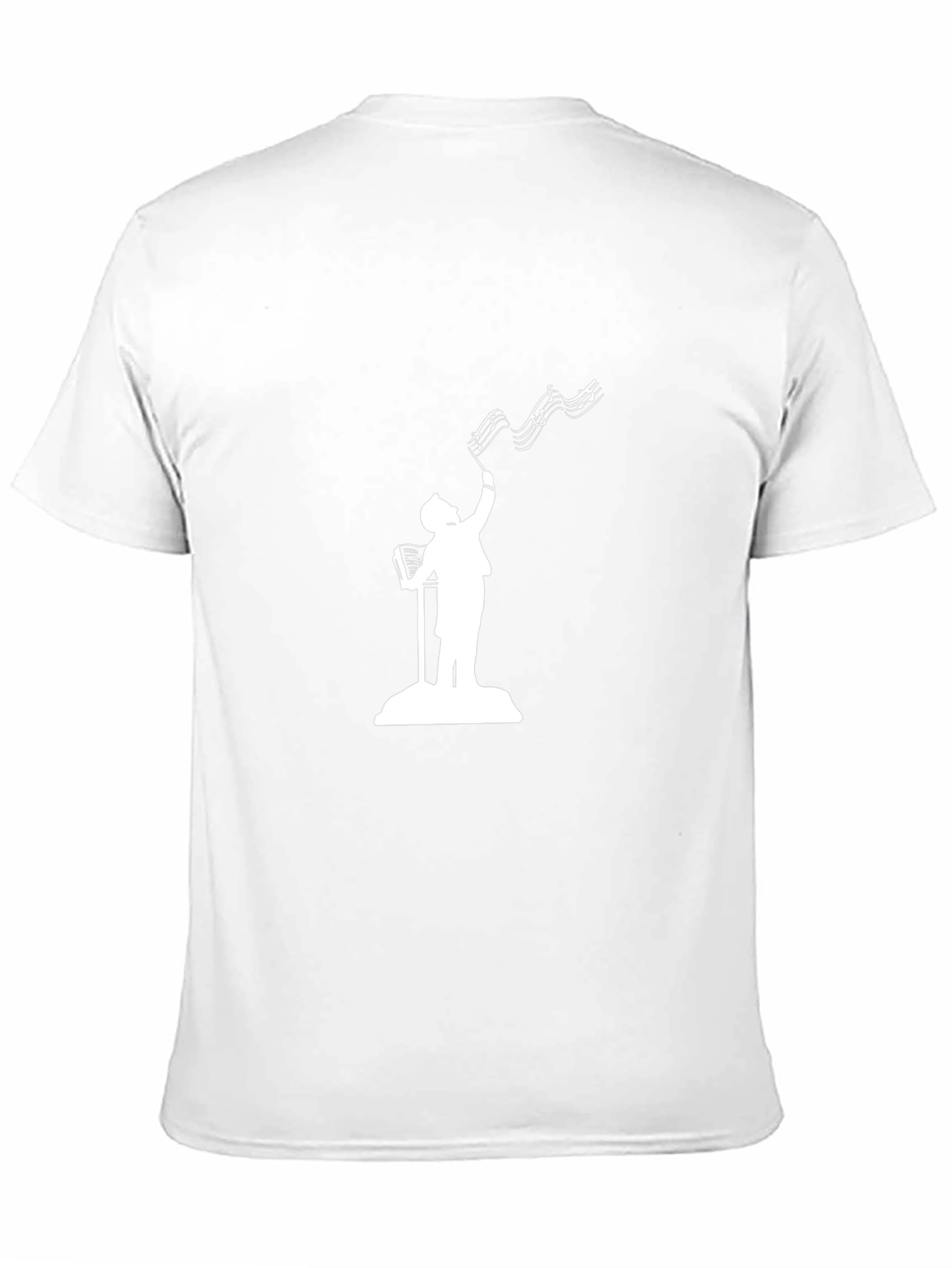 Conductor Music Notes Graphic T-Shirt
