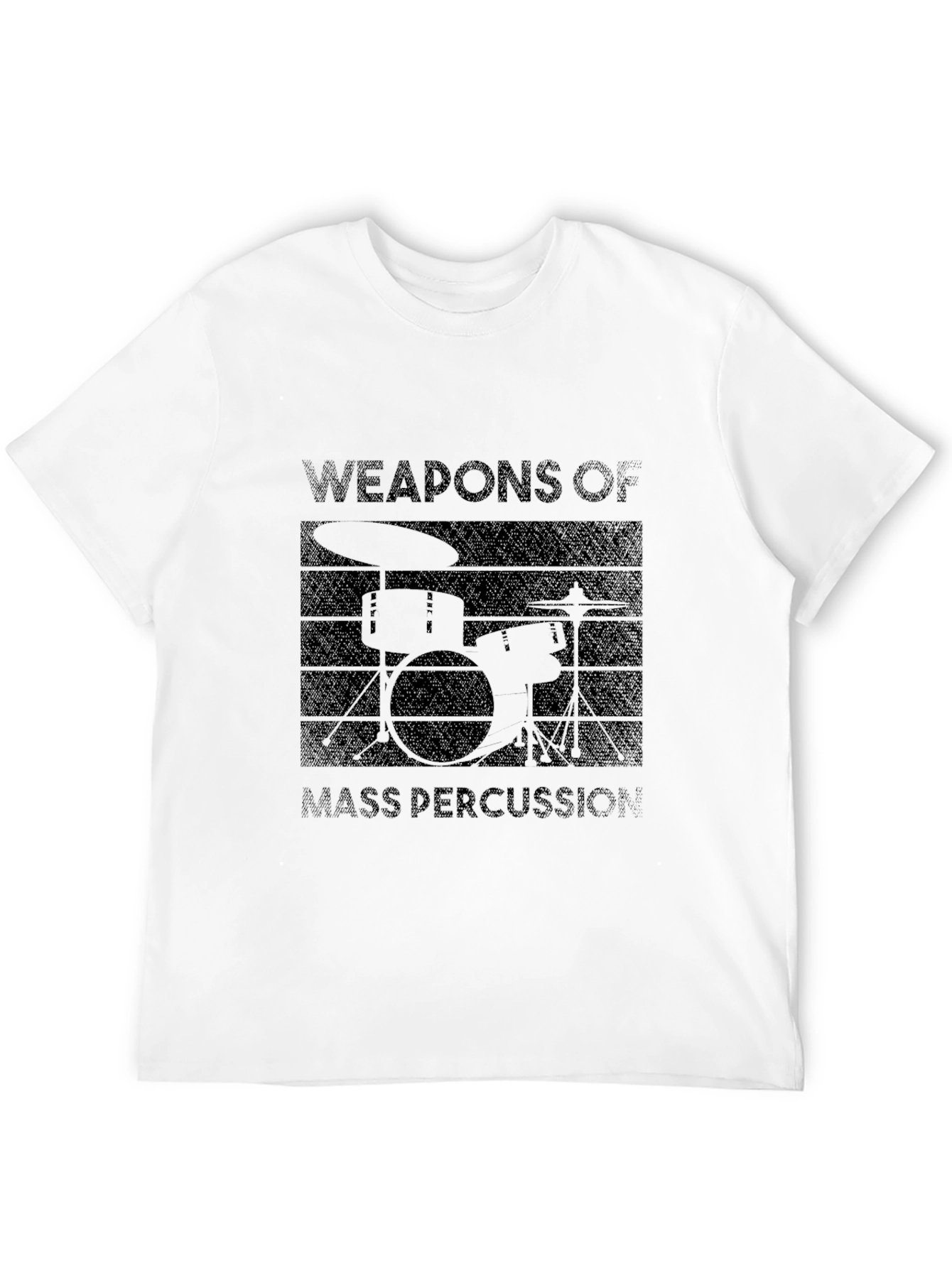 Weapons of Mass Percussion Drummer T-Shirt