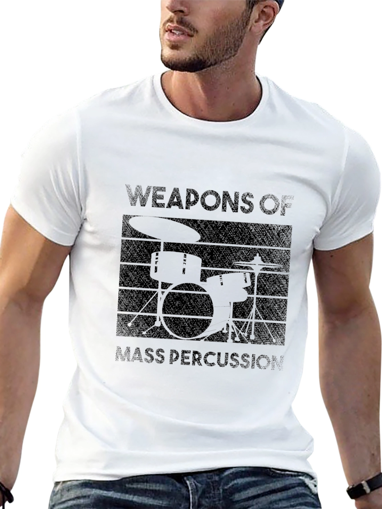 Weapons of Mass Percussion Drummer T-Shirt