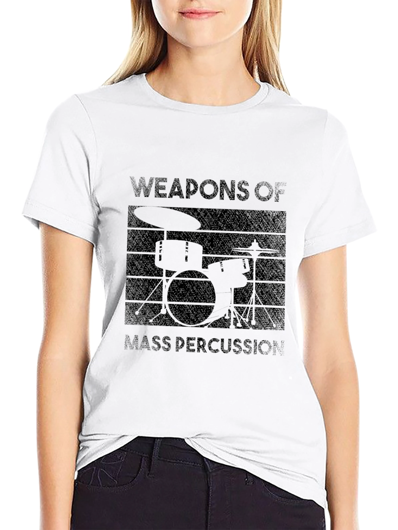 Weapons of Mass Percussion Drummer T-Shirt