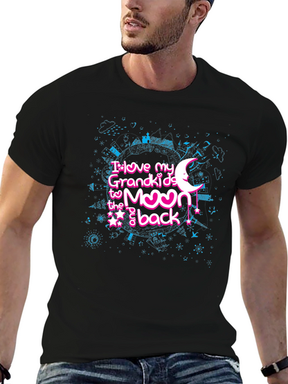 I Love My Grandkids T-Shirt: Moon & Back